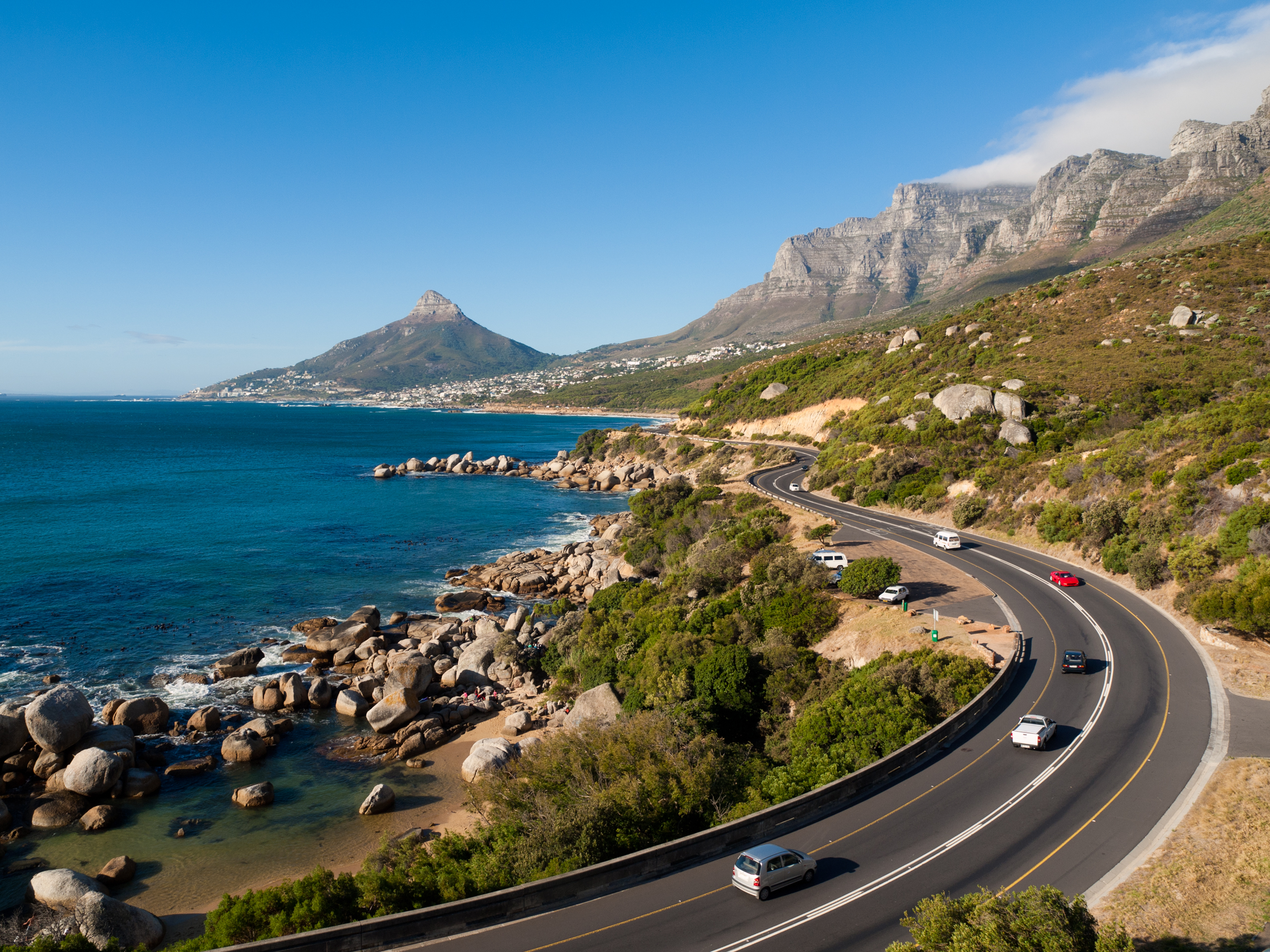 Image of a road in Africa